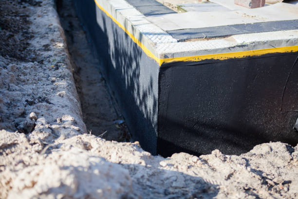 Professional Waterproofing technician working in Fairfax, OH